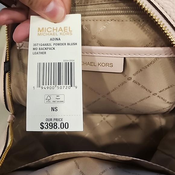 Michael Kors backpack purse NWT - Picture 11 of 12
